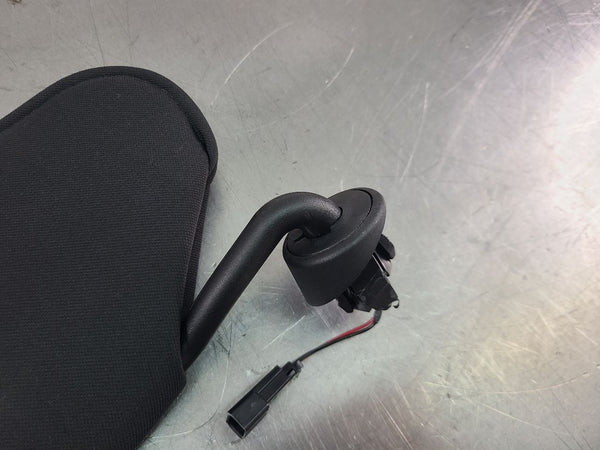 2005-13 C6 Corvette Front Sun Visor, Black, Right Passenger Side RH - OEM7