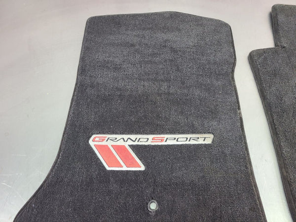 C6 Corvette Grand Sport Floor Mat Pair, Left / Right, LH/RH - OEM5