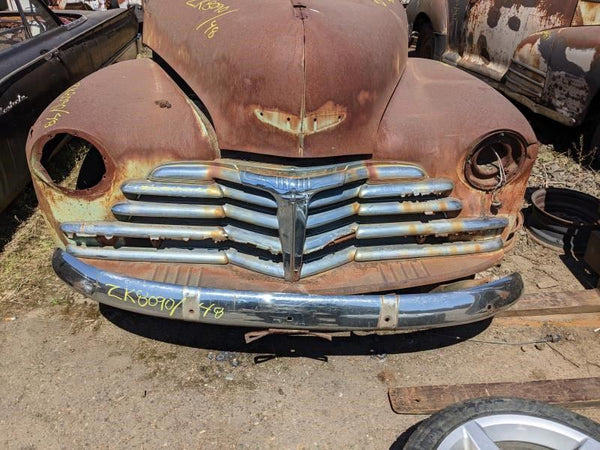 1948 Chevy 2-Door Sedan Quarter Panel Belt Moulding Pair, LH/RH, Left, Right OEM20