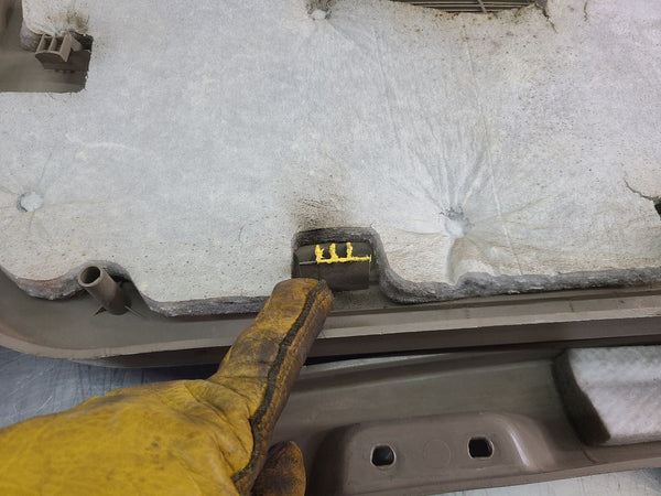 2006 Ford F-250 F-350 Front and Rear Power Door Trim Panel, Set of 6, Tan - OEM20