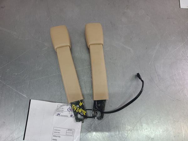 1997-04 C5 Corvette Coupe, Seat Belt Buckle Pair, LH/RH, Tan - OEM1
