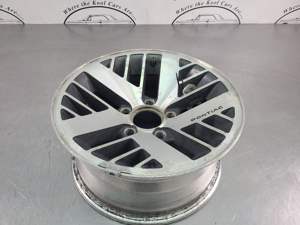 1984-92 Pontiac Firebird Factory Aluminum 20 Slot Wheels, 15x7 - OEM0