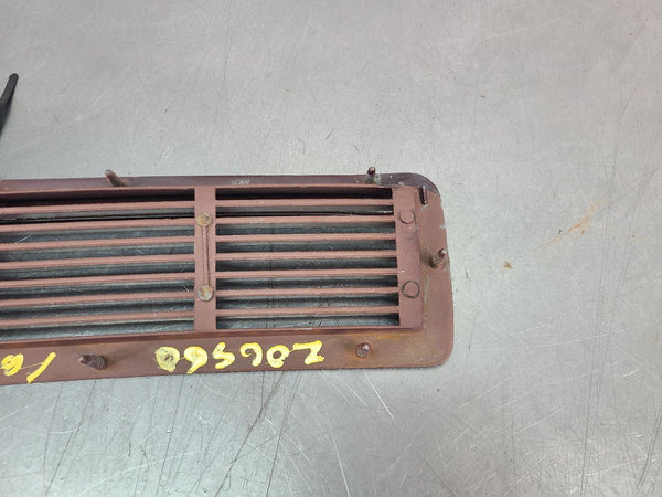 1968 442 Oldsmobile Cutlass Engine Hood Rear Vent Louver Grill w/ Upper Moulding8