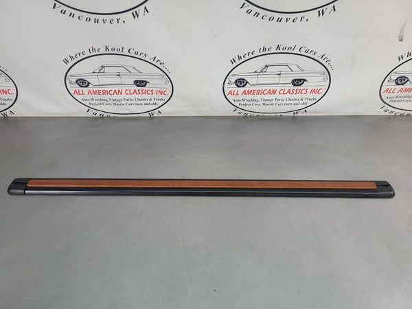 2003-06 Chevy SSR Rear Trunk Woodgrain Bed Slat Insert Trim w/ Rail - OEM0