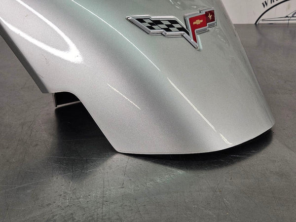 2005-13 C6 Corvette Convertible Interior Waterfall Behind Seat Trim, Silver6