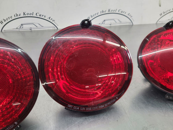 2005-13 C6 Corvette Rear Taillight Tail Lamp Complete Set of 4, Inner / Outer4
