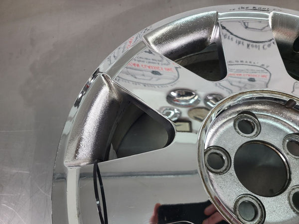 2002-03 Ford Thunderbird Aluminum Chrome 7 Spoke Wheel, Factory, 17x7.5 - OEM8