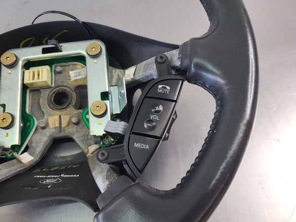 2002-05 Ford Thunderbird Factory Steering Wheel Assembly, Black - OEM4