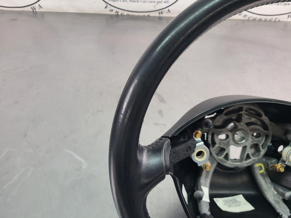 1997-04 C5 Corvette Steering Wheel Assembly, Black, Bare - OEM12