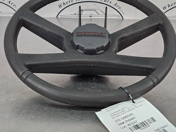 1988-94 Chevy Truck, Suburban 4-Spoke Steering Wheel, Black, Nice! #179962926