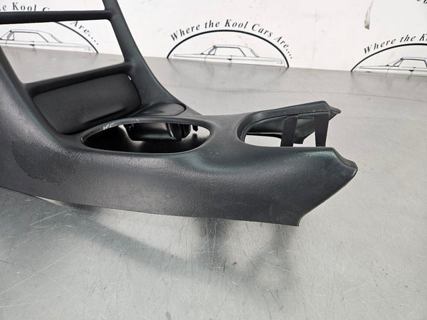 1997-04 C5 Corvette Center Console Dash Radio A/C Bezel Trim, Black - OEM9