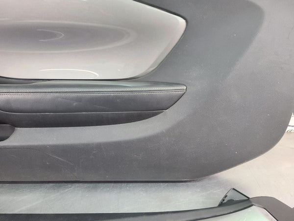 2010-15 Camaro SS Silver Door Trim Panel Pair w/ Ambient Lighting - OEM9