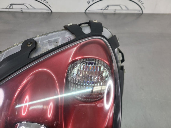 2005-07 C6 Corvette Headlight Head Lamp Assembly, Left Driver, Magnetic Red 86U1