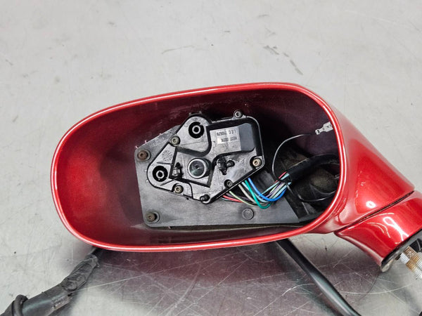 1997-02 C5 Corvette Side View Mirror Assembly, Carmine Red, Left Driver Side LH3