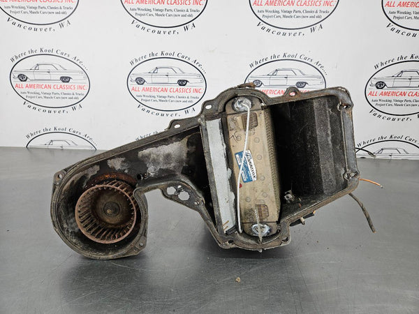 1967-68 Impala, Caprice A/C Suitcase Air Conditioning Under Hood Heater Box11