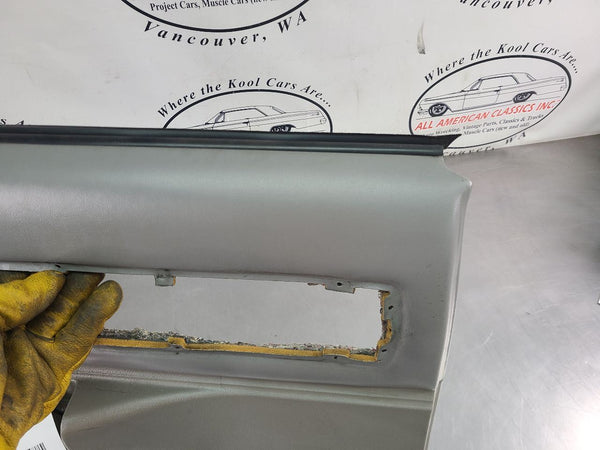 1994-96 Impala SS Driver Left Rear Door Trim Panel Assembly, Gray, LH - OEM8
