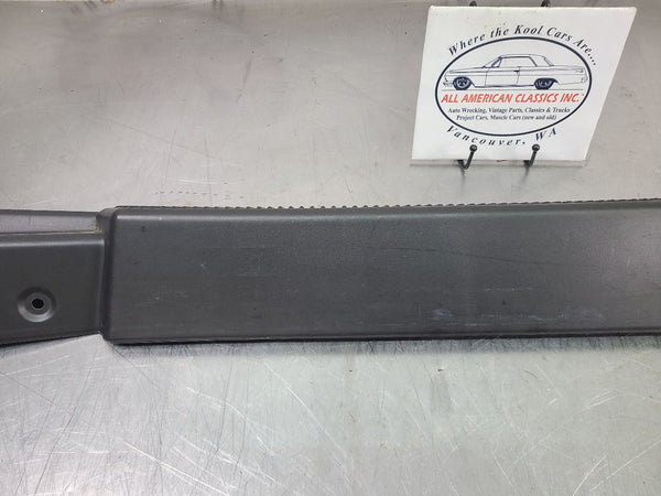 2004-09 Cadillac XLR Rear Trunk Lower Sill Panel Trim, Black - OEM6