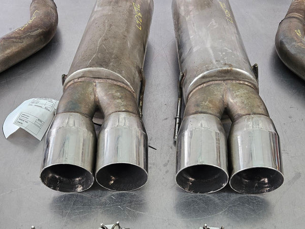 2005-08 C6 Corvette LG Motorsport Axleback Exhaust Kit w/ Dual Mufflers, Tips11