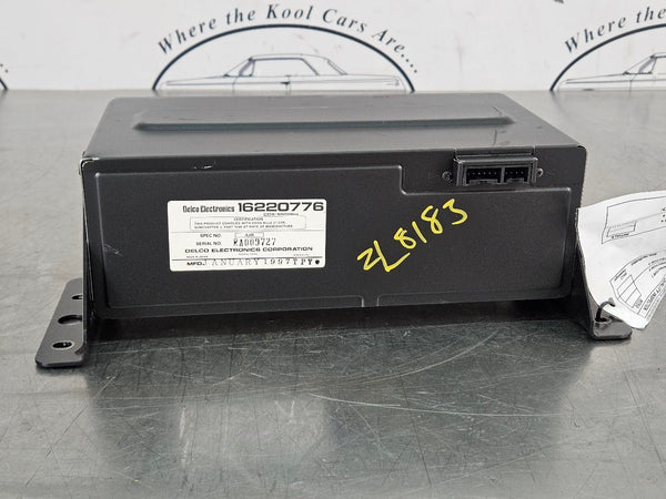1997-04 C5 Corvette Delco 12 Disc CD Changer Player w/ Cartridge, #16220776, OEM5