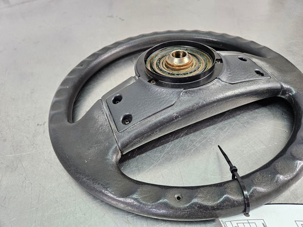 1987-89 Mustang Fox Body 2 Spoke Steering Wheel, Black, Nice - OEM10