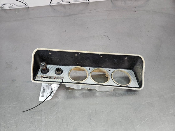 1977 Gremlin X Aluminum Front Dash Gauge Cluster Bezel Trim - OEM0