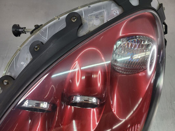 2005-07 C6 Corvette Headlight Head Lamp Assembly, Left Driver, Magnetic Red 86U3