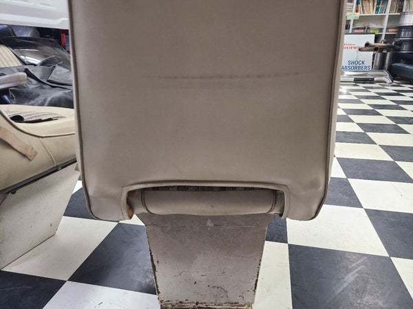 1971-77 Dodge Van, Ramcharger, Low Back Bucket Seat Pair w/ Bases, Nice! - OEM15