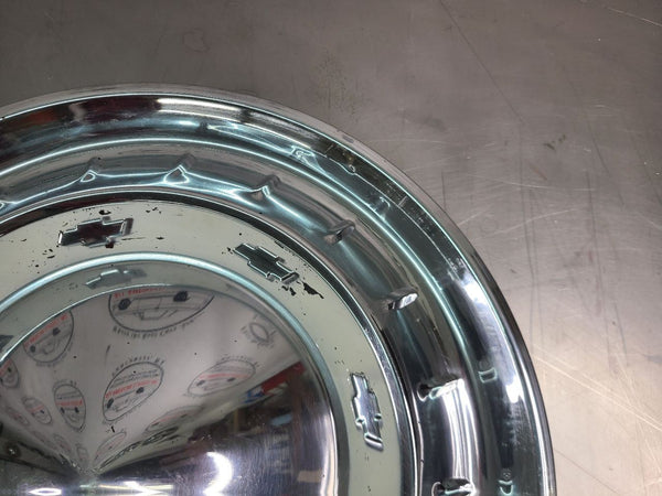 1955 Chevrolet 15" Inch Wheel Cover Hubcap Hub Cap, Nice! - OEM8