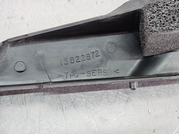 2005-13 C6 Corvette Cowl Vent Panel End Cap Extension Trim, Left Side, #158228725