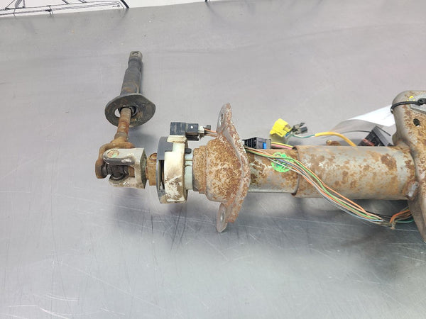 2002 GMC Denali Truck Complete Steering Column w/ Trim, Key, Sensor - OEM13