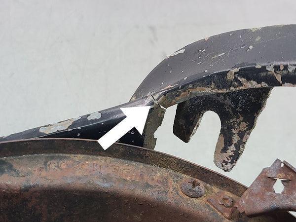1959 Cadillac DeVille Right Passenger Side Headlamp Bucket Bracket, Diecast HSG15