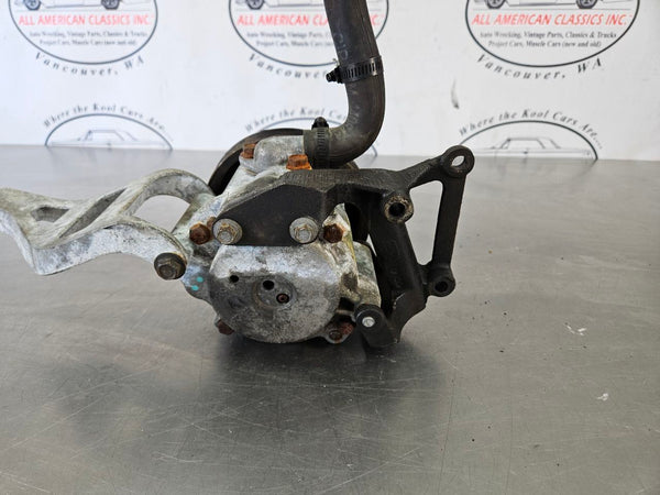 1989 C4 Corvette Air Injection Smog Pump Assembly w/ Brackets, Pulley - OEM4