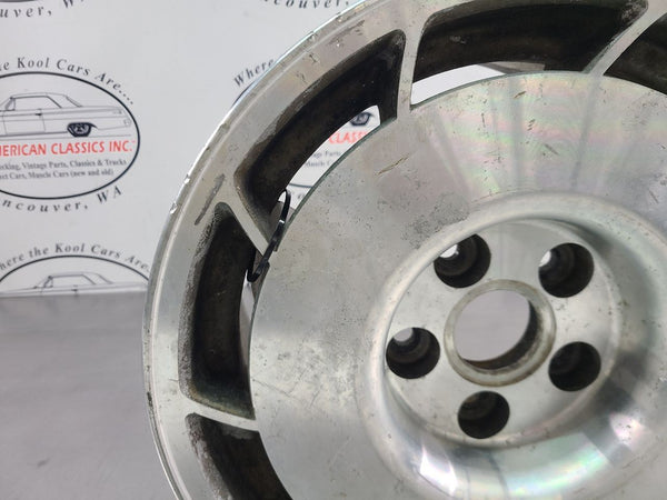 1984-85 C4 Corvette Factory Sawblade Wheel, 16x9.5, Rear Right Passenger RH2