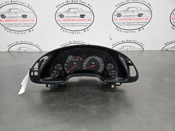 2000 C5 Corvette Instrument Cluster Speedometer Gauges, 217k Miles, UV6 - OEM0