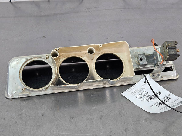 1977 Gremlin X Aluminum Front Dash Gauge Cluster Bezel Trim - OEM8
