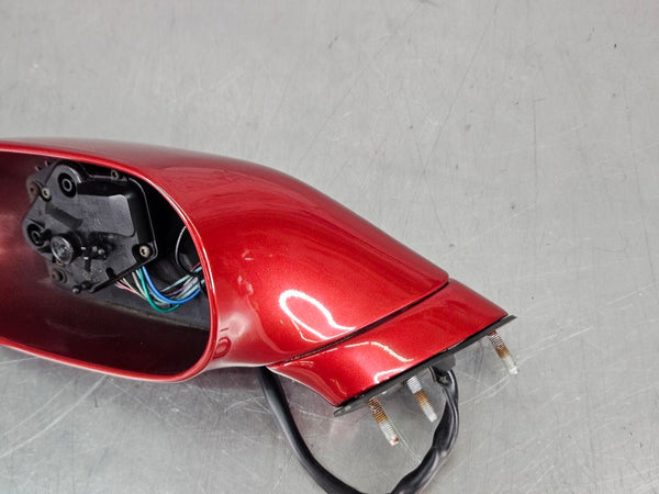 1997-02 C5 Corvette Side View Mirror Assembly, Carmine Red, Left Driver Side LH2