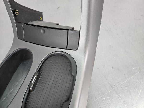2005-13 C6 Corvette Center Console Dash Radio Trim Surround Bezel, Silver - OEM6