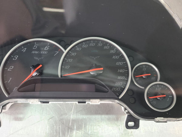 2006-08 C6 Corvette Instrument Cluster Assembly - Coupe, Base, 70k Miles - OEM5