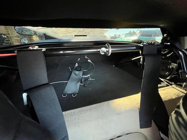 2005-13 C6 Corvette Front Sun Visor, Black, Right Passenger Side RH - OEM9