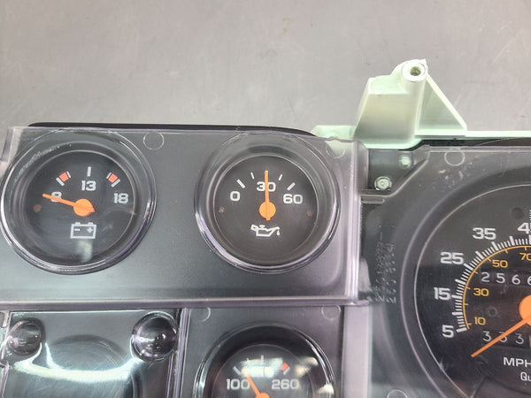 1990-91 Chevy Suburban, Truck Electric Speedo Instrument Cluster Assembly - OEM2