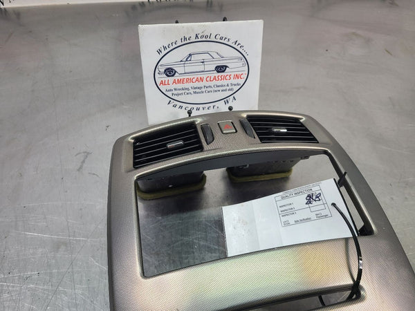 2004-09 Cadillac XLR Front Dash Heater / Radio Control Bezel Trim Panel - OEM8