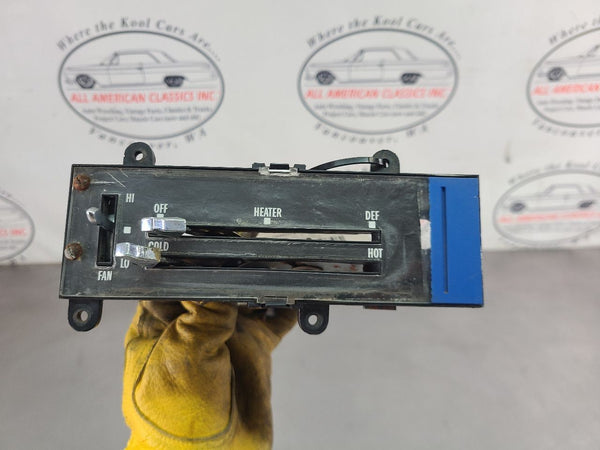 1973-80 Chevy Truck, Suburban Non-AC Heater Control Panel Unit - OEM5