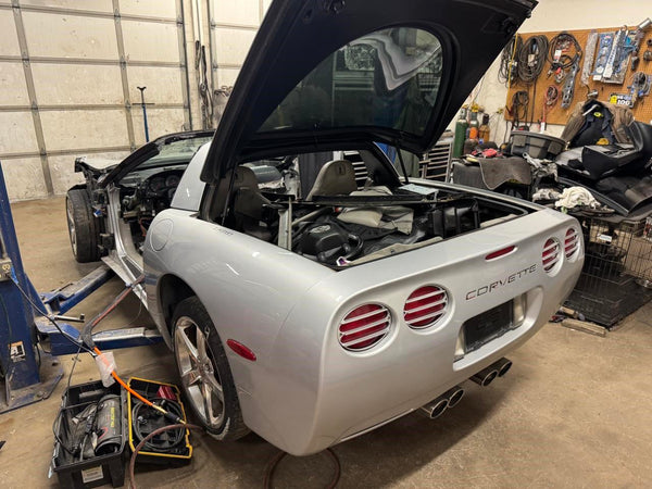 1997-04 C5 Corvette RH Right Side Sport Seat Control Switch w/ Bezel Trim - OEM14