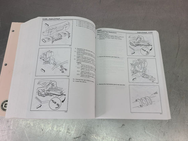 1999 Corvette Complete 3 Piece Extended Service Manual Book Set 9