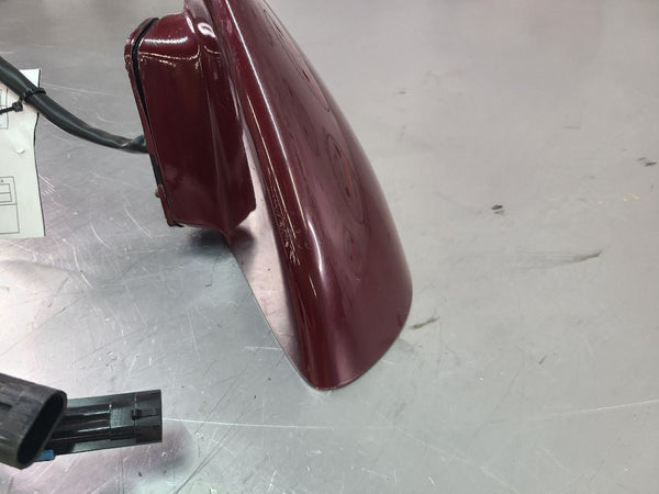 1988-96 C4 Corvette Left Driver Side View Mirror, Power / Heated, Ruby Red10