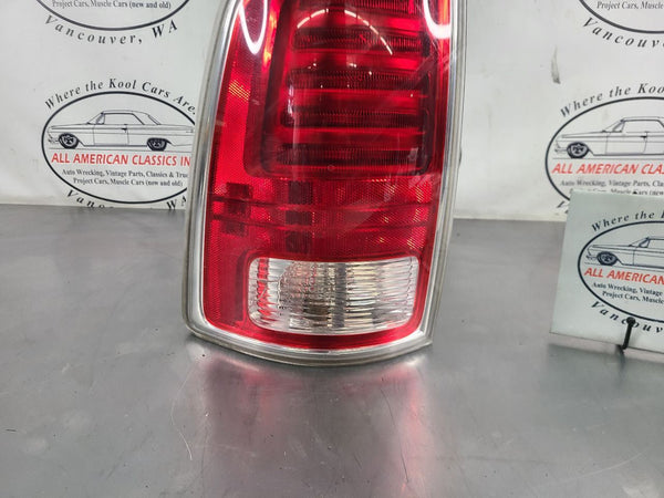 2013-22 Dodge Ram 1500 Pickup Truck Taillight, Left LH Driver Side, Chrome, LED9