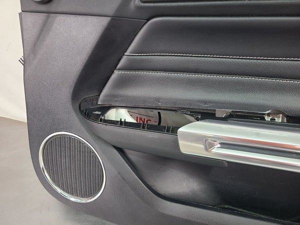2018 Mustang Right Passenger Side Door Trim Panel, Premium Package, Black, RH13