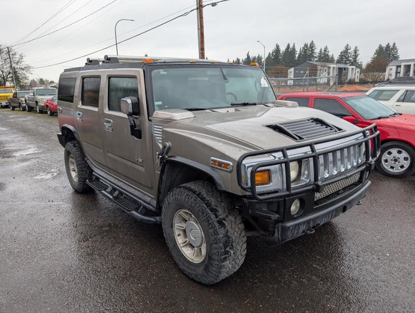 2003-09 Hummer H2 Rear Quarter Trim Panel Cubby Insert, Wheat, Right RH Side11