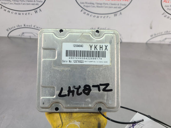 2005 Cadillac XLR 4.6L ECM Engine Control Module, #12594943 - OEM3