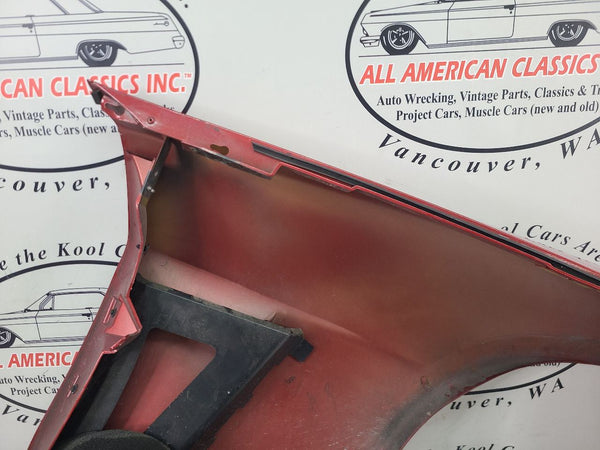 2005-13 C6 Corvette Left Driver Side Front Fender Panel, Magnetic Red, LH - OEM19